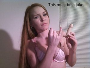 Your Worthless Dick is a joke