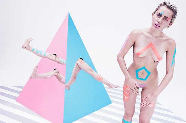 Miley Cyrus Bares Her Boobs For Super Hot V Magazine Shoot