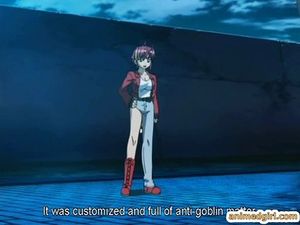 Cute hentai caught and drilled by tentacles g