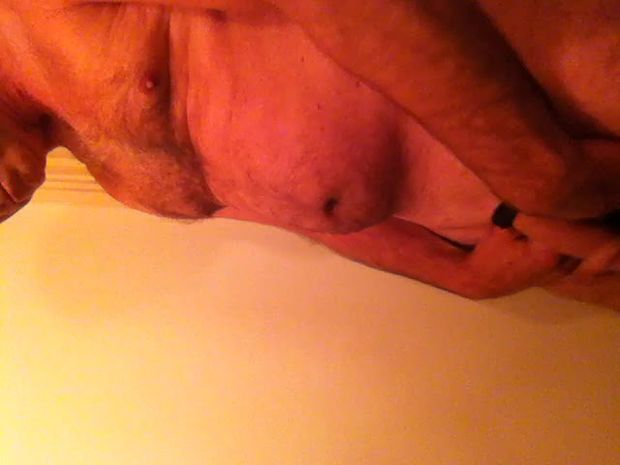 wanking with cum in stockings