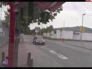 picked up german milf outdoor fuck