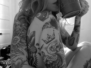 Hot Tattoed Girls 020
