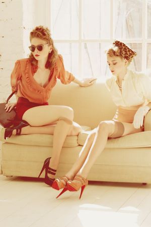 Porn Star Pussy And Garters 6226