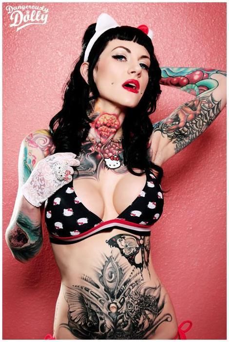Hot Tattoed Girls 046