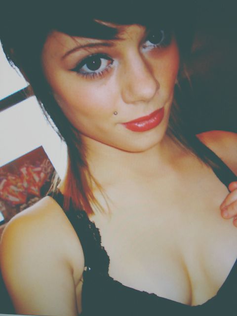 Naked Emo Scene Goth Girls Showing Off 046