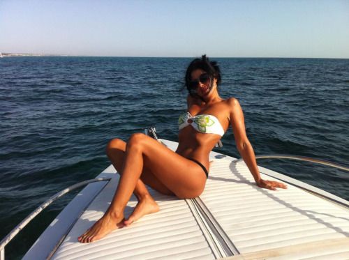 Sexy Milf on a Boat