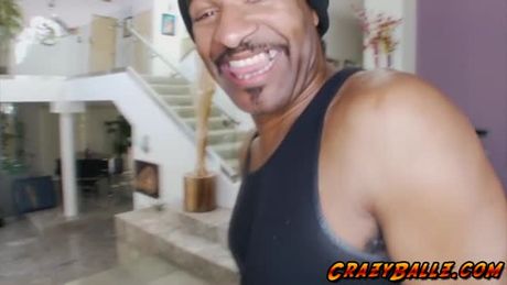 Horny lovely babe Ava Devine with a monster cock to fuck