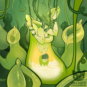 Hot redhead butt in a amazing bondage anime porn pic