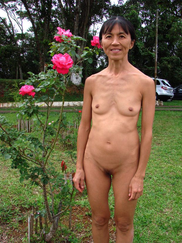 Honey, the neighbor is here to trim the roses. You won't mind if I thank her nicely.