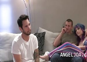 Hardcore groupsex with punk girl Joanna