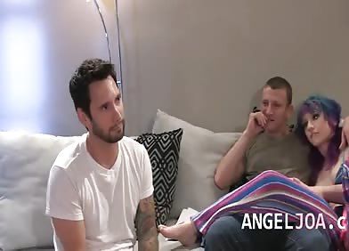 Hardcore groupsex with punk girl Joanna