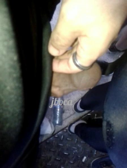 Encoxando sexy ass