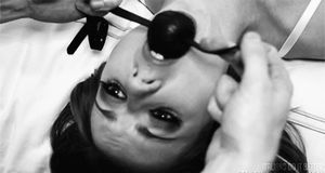 Gagged and ready for pounding via /r/Bondage...