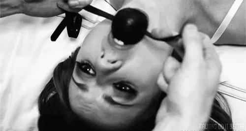Gagged and ready for pounding via /r/Bondage...