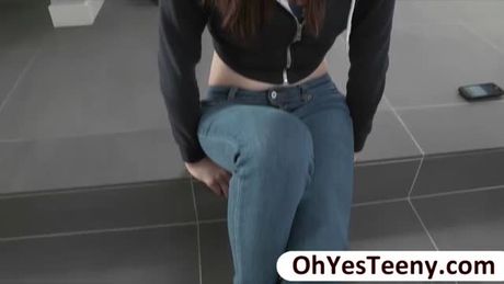 Cutie teen Penny awakes her lust. Her boyfriend caresses her wet pussy. Penny gives him a blowjob and she gets fucked hard by his huge cock