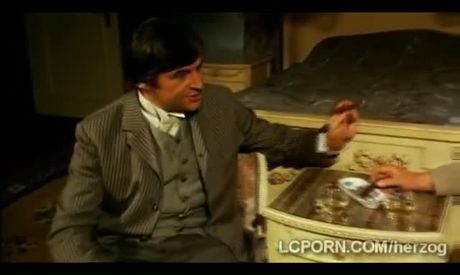 Vintage Brunette beauty smashed up her hairy pussy