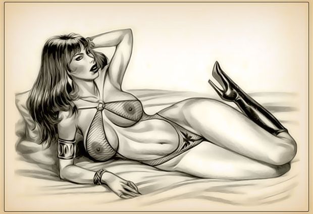 Vampi - Sheer costume
