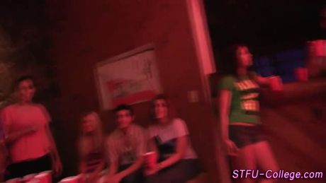 College slut cum drenched