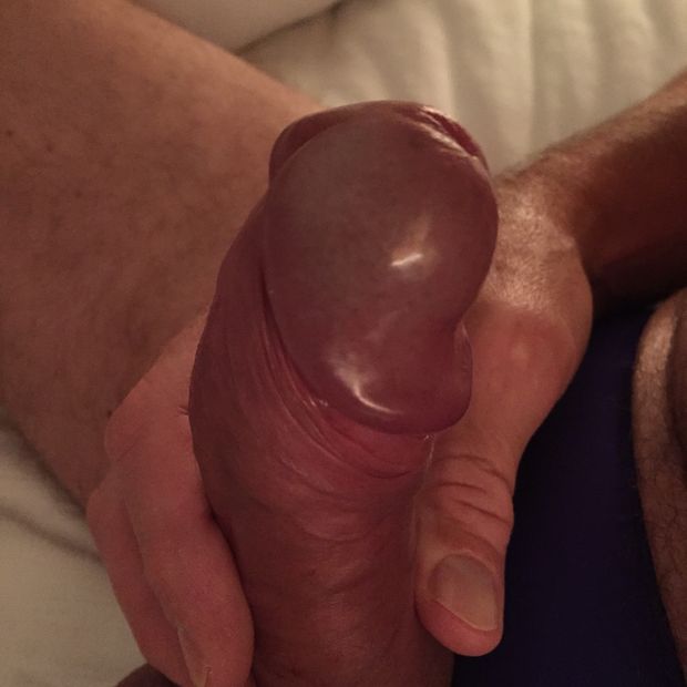 Dick in hand