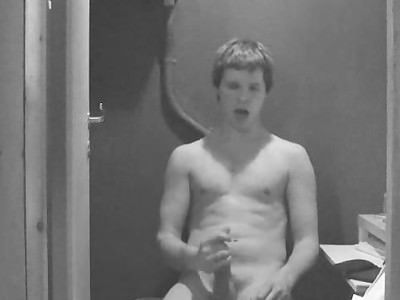 college boy jerking it