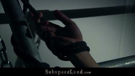 Full dominance in intense BDSM fantasy for young sex slave!