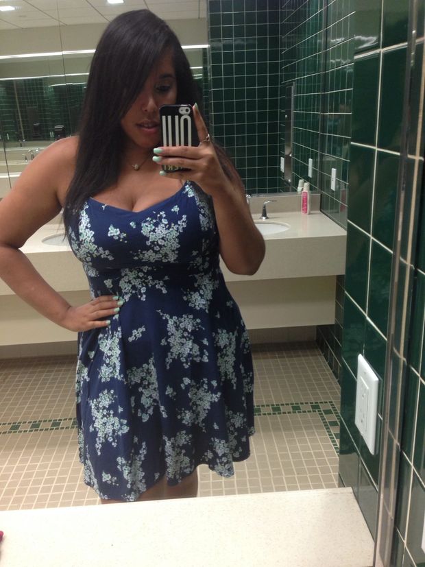 Hot latina selfie