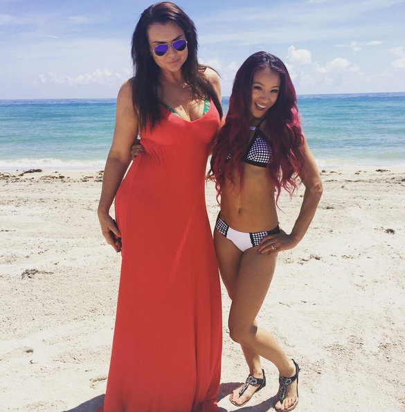 Sasha Banks Bikini!