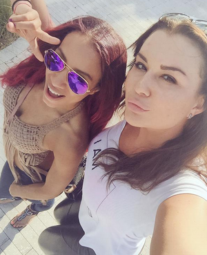 Sasha Banks Cleavage!