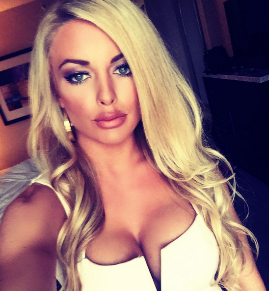 Re: Amanda Cleavage!