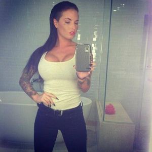 In The Bathroom Mirror