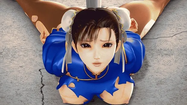 3d @oz animated chun-li street_fighter