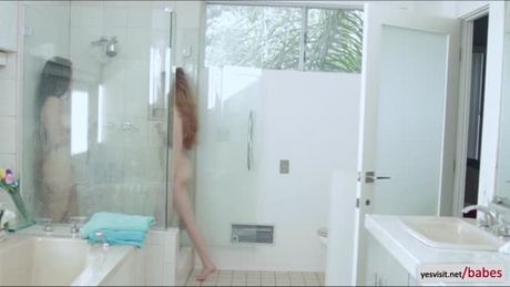 One morning, this hot babe Madi Meadows felt the need for some refreshing shower when her lover Samantha Hayes joins in for some forepllay.