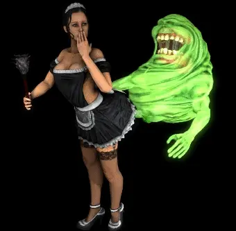 3d animated crossover doctor_pop duke_nukem ghostbusters kitty_pousoix slimer source_filmmaker
