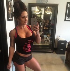 Celeste Cleavage Short Shorts