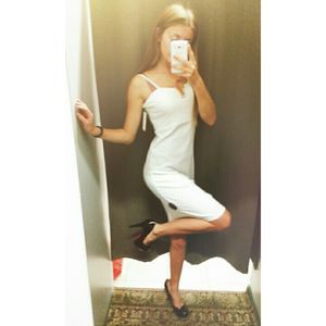 Selfie in a changing room