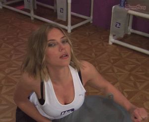 Scarlett Johansson humping