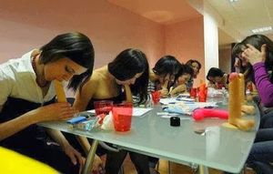 Back to School at University means learning how to give blowjobs properly...