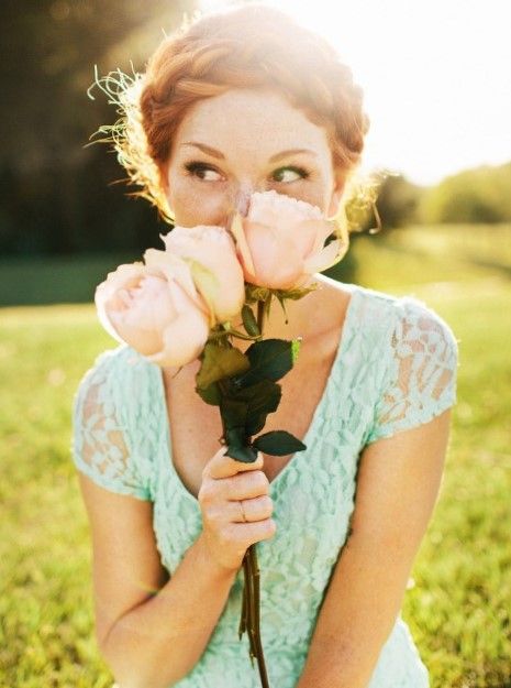 I play a little shy