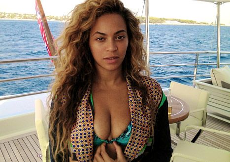 beyonce in a bikini