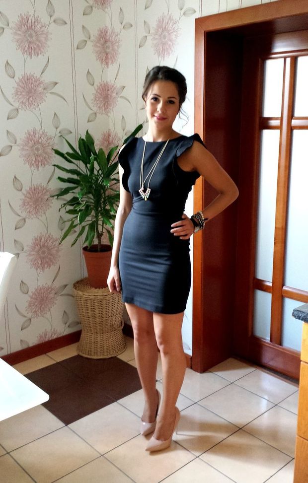 Going out in sexy tight outfit
