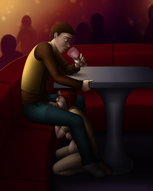 Bar Blow Job by Liefje