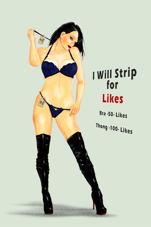 Strip for Likes -Katja- by Nonchalancelot
