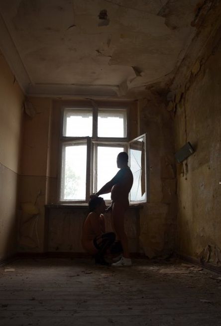 Picked up to be fucked in some abandoned building