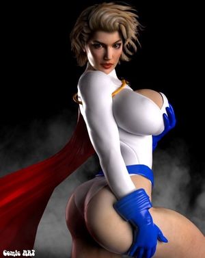 Powergirl has a huge pair!!