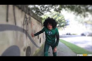 Tranny Juliana Souza fucked hard with big cock