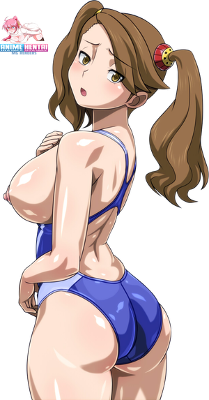 Gundam Build Fighters Try - Sazaki Kaoruko Render 1 v2 Large Breasts