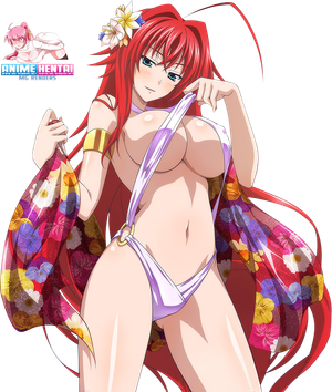 High School DxD - Rias Gremory Render 144