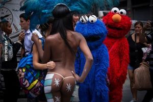 elmo and cookie monster like