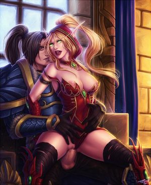 Valeera Sanguinar and Varian Wrynn - Personalami - Warcraft