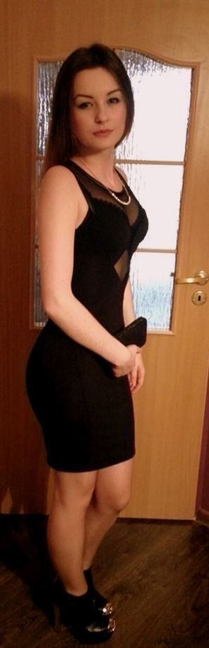 Going out in nice see thru tight mini dress